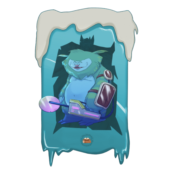 Yeti with Electric Millirium Cutter
